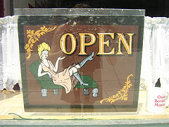 Dude! The Bordello Museum, it is open!!