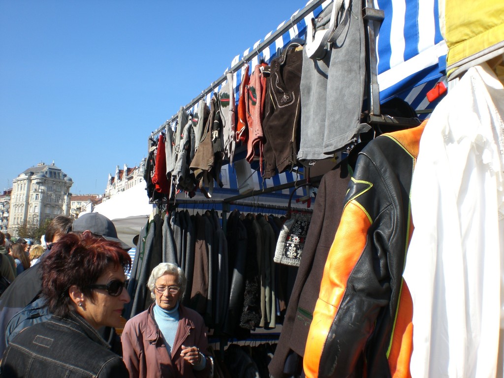 Lederhosen in a Viennese flea market Lederhosen