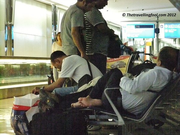 Airport-Sleeping