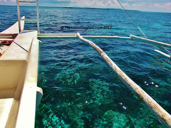 Boat-clear water-Bohol-Philippines