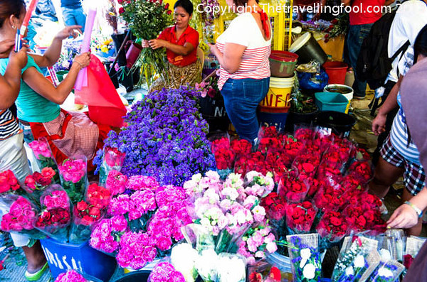 Dangwa Flower Market, Manila