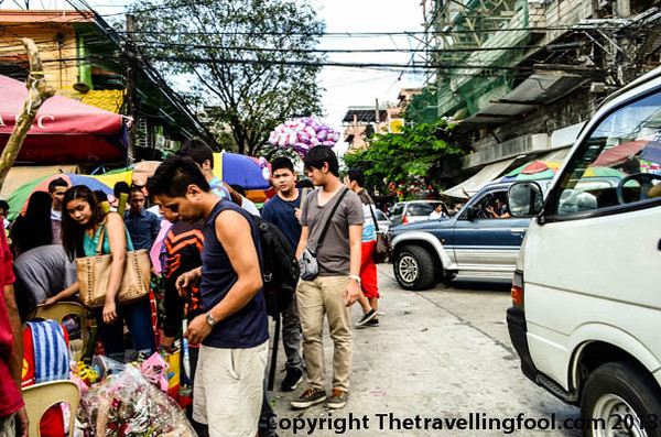 Dangwa Flower Market, Manila