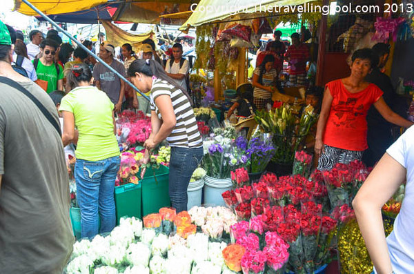 Dangwa Flower Market, Manila