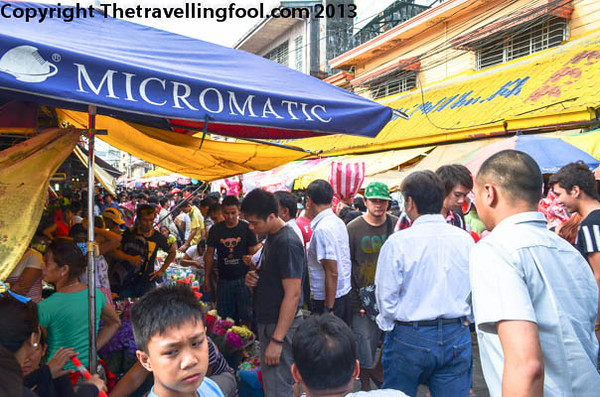 Dangwa Flower Market, Manila