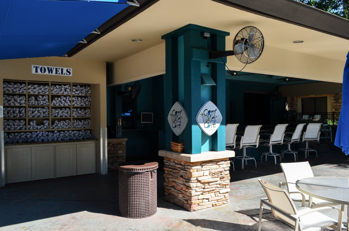 Pool Cafe at the Woodlands Resort