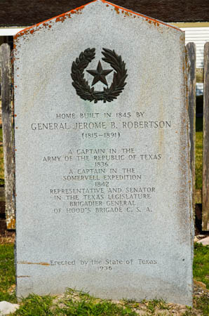 Robertson Home historical marker