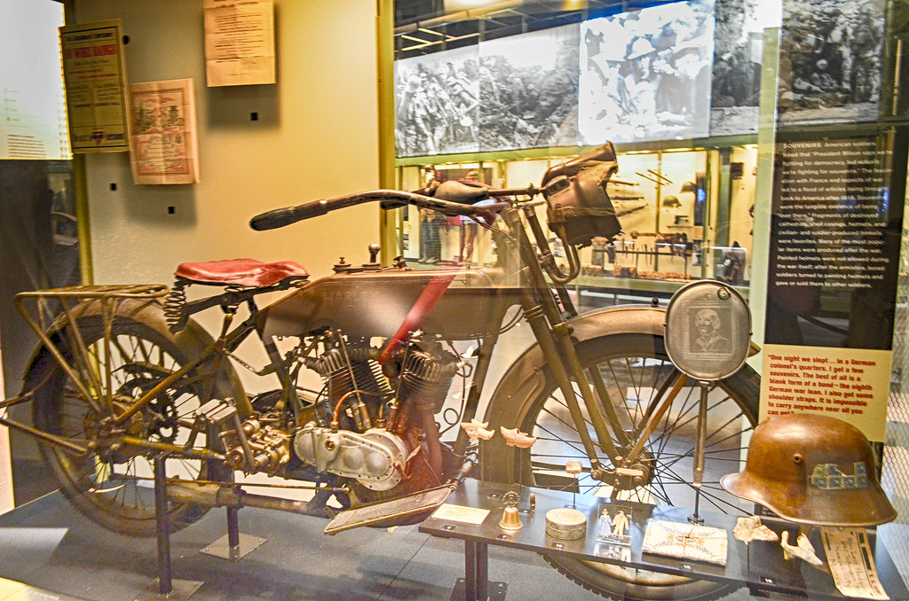1917 Harley Davidson Motorcycle