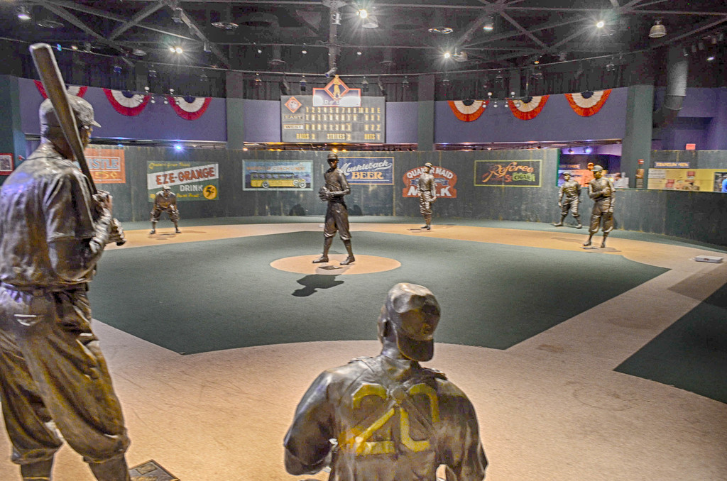 Negro Leagues Broze Statues