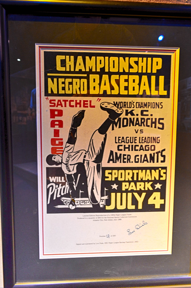 Satchel Paige Baseball Poster